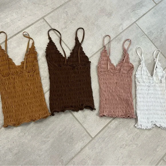 MISTY ROSE Free People Pucker Up Cami XS/S - Picture 6 of 6